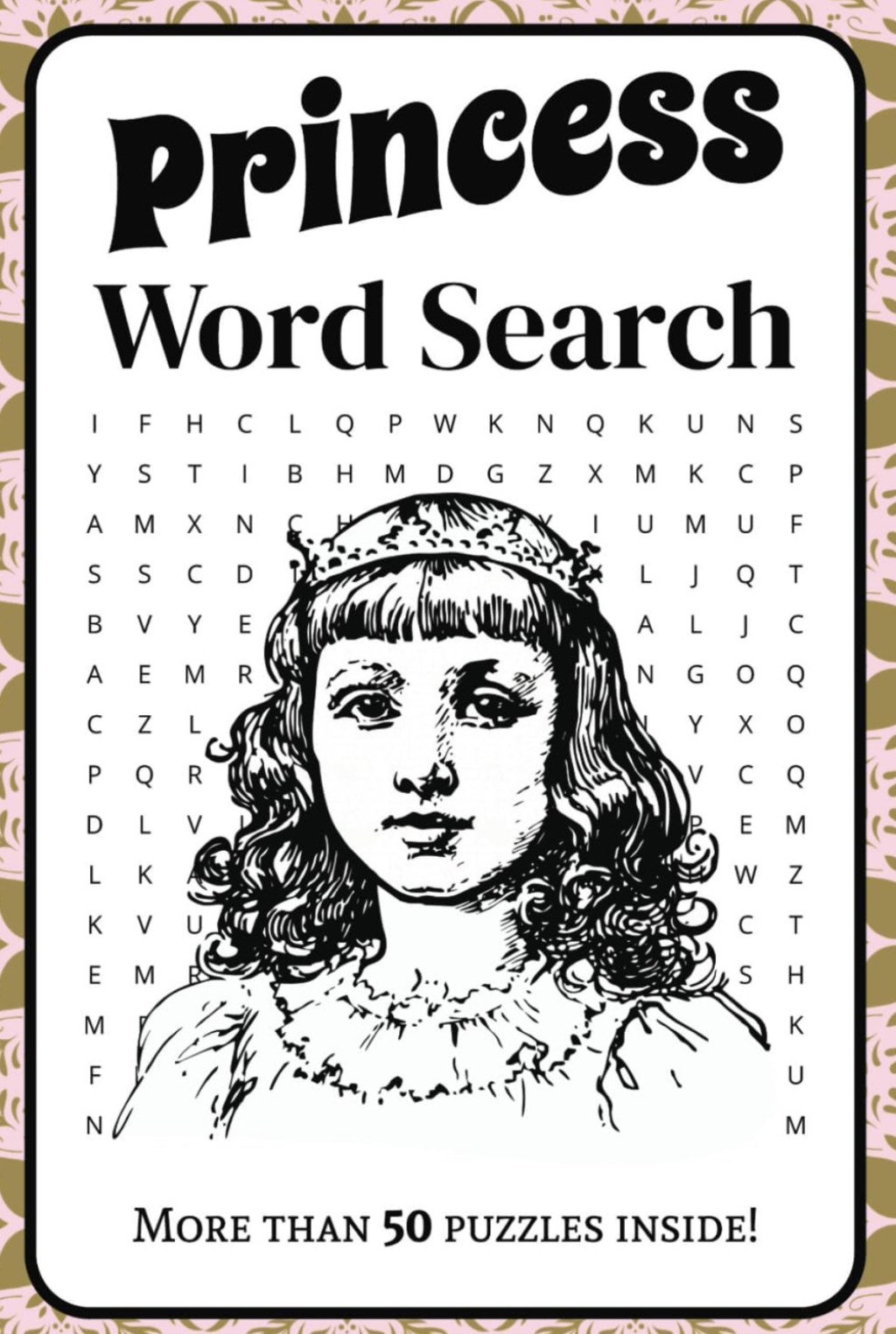 Princess Word Search&nbsp;Book