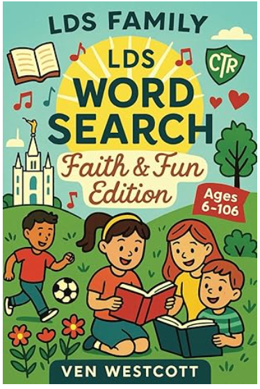 Engaging LDS Family Word Search Puzzle Book for All&nbsp;Ages