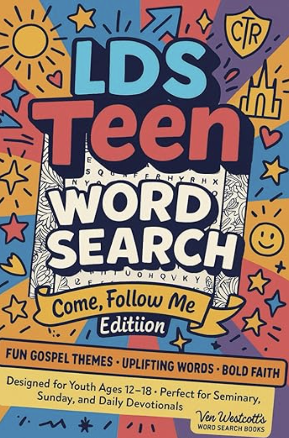 LDS Teen Word Search Puzzle Book Cover