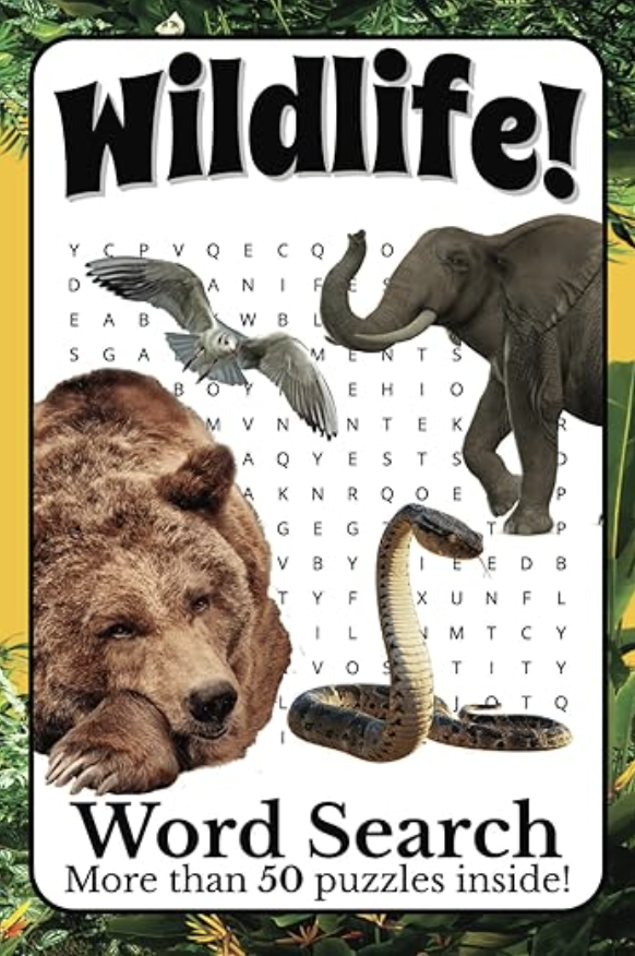 Wildlife! Word Search Book by Ven Westcott
